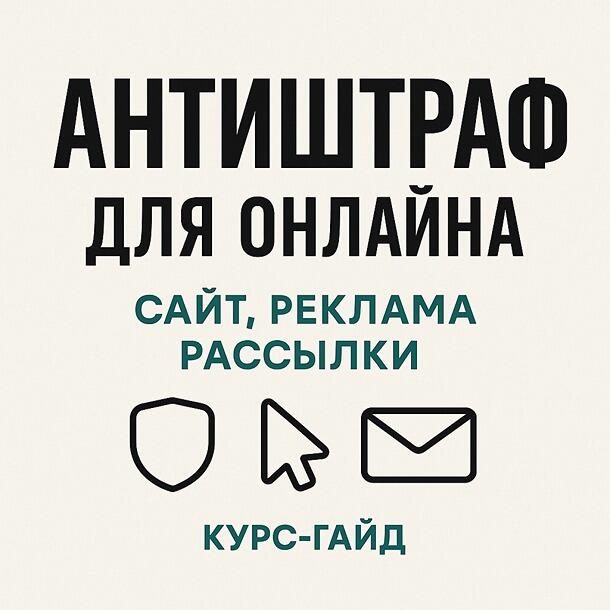 Антиштраф для онлайна: сайт, реклама, рассылки