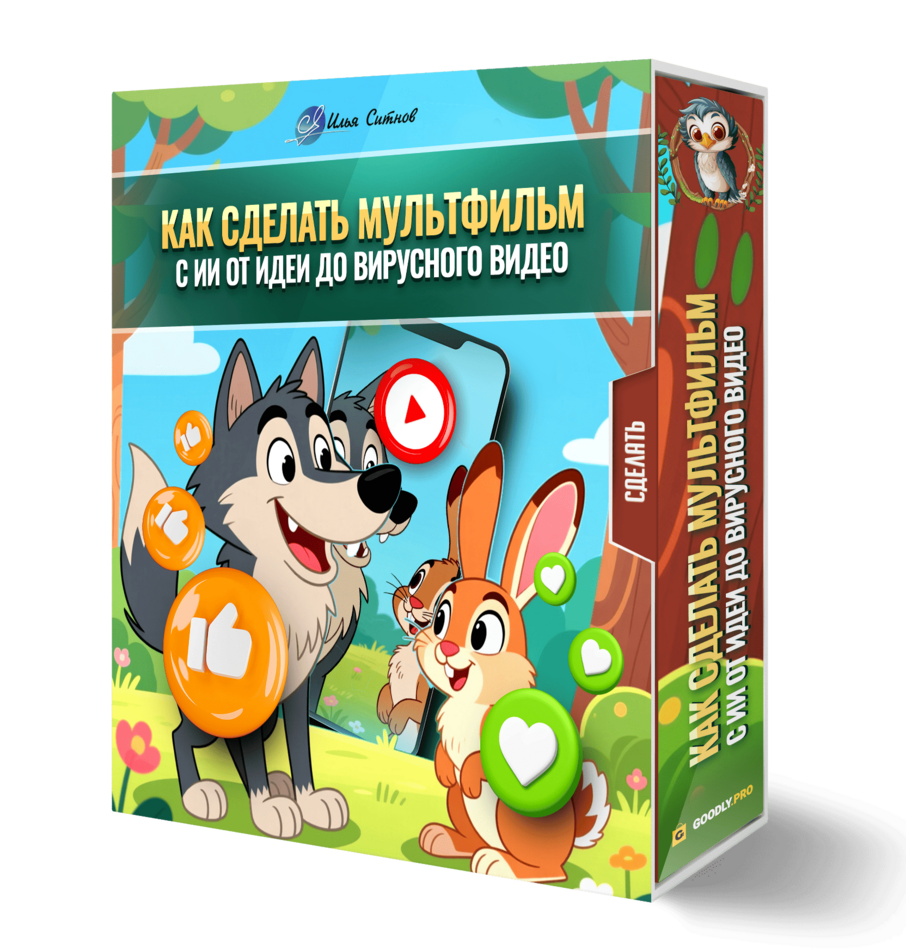 Создай свой мультфильм с помощью ИИ: полный курс