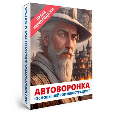 Автоворонка "Основы нейроиллюстрации" + права перепродажи