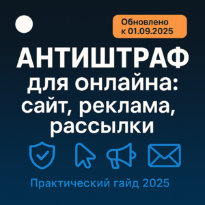 Антиштраф для онлайна VIP: сайт, реклама, рассылки + Права Перепродажи